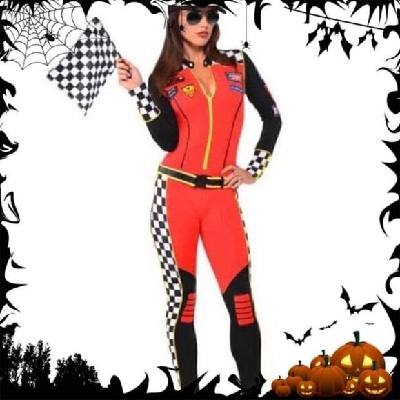 Pants - NWOT Adult’s M Racy Driver Halloween Costume